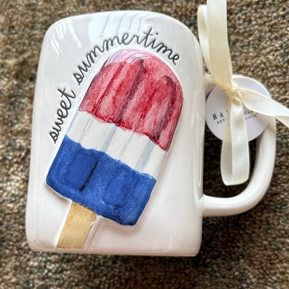 Rae Dunn Artisan Collection White Mug